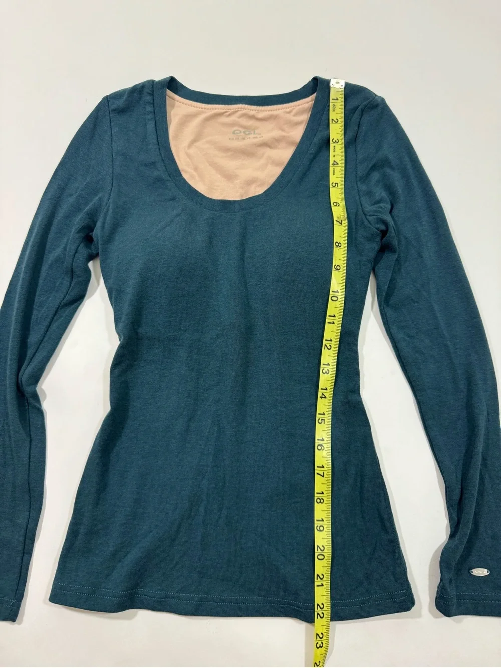 OGL Casual Fitted Everyday Bra Top Long Sleeve